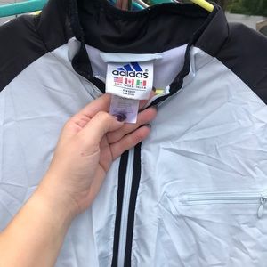 Adidas Sports Jacket - Windbreaker Fleece Lined